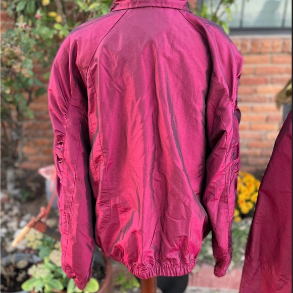 On Your Mark • Burgundy • 1980’s • Track Suit • Jumper•. Size Medium • New - Picture 13 of 16